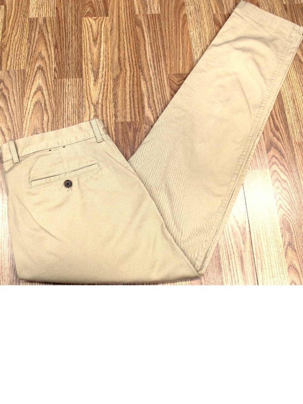 36x34 J.CREW SLIM FIT COTTON/SPANDEX PANTS TAN Sz 36W x 34L